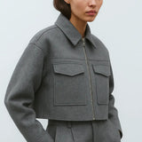 Short Tweed Coat