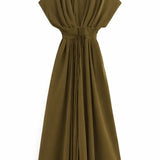 Olive Reverie Dress