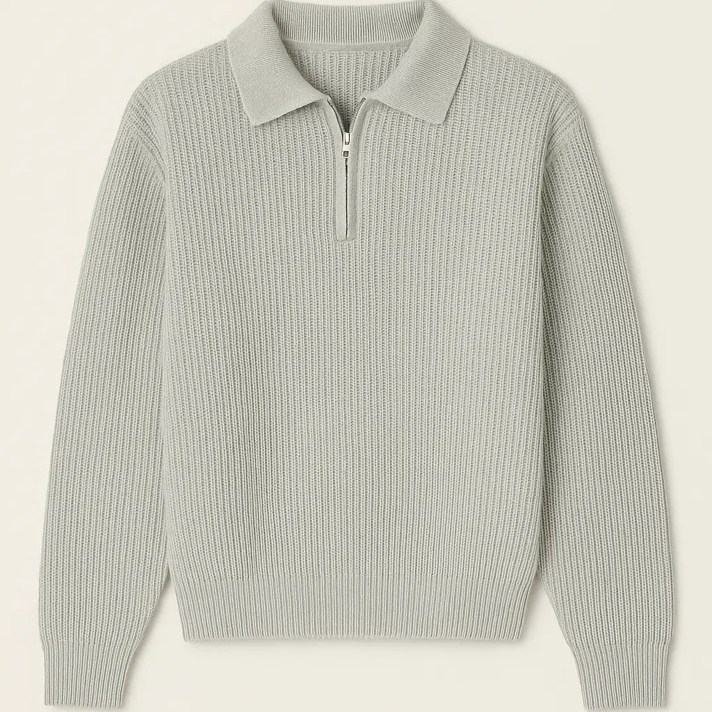 Loose Half Zip Sweater FERNACHE
