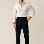 Vintage High-Waisted Slim Pants FERNACHE