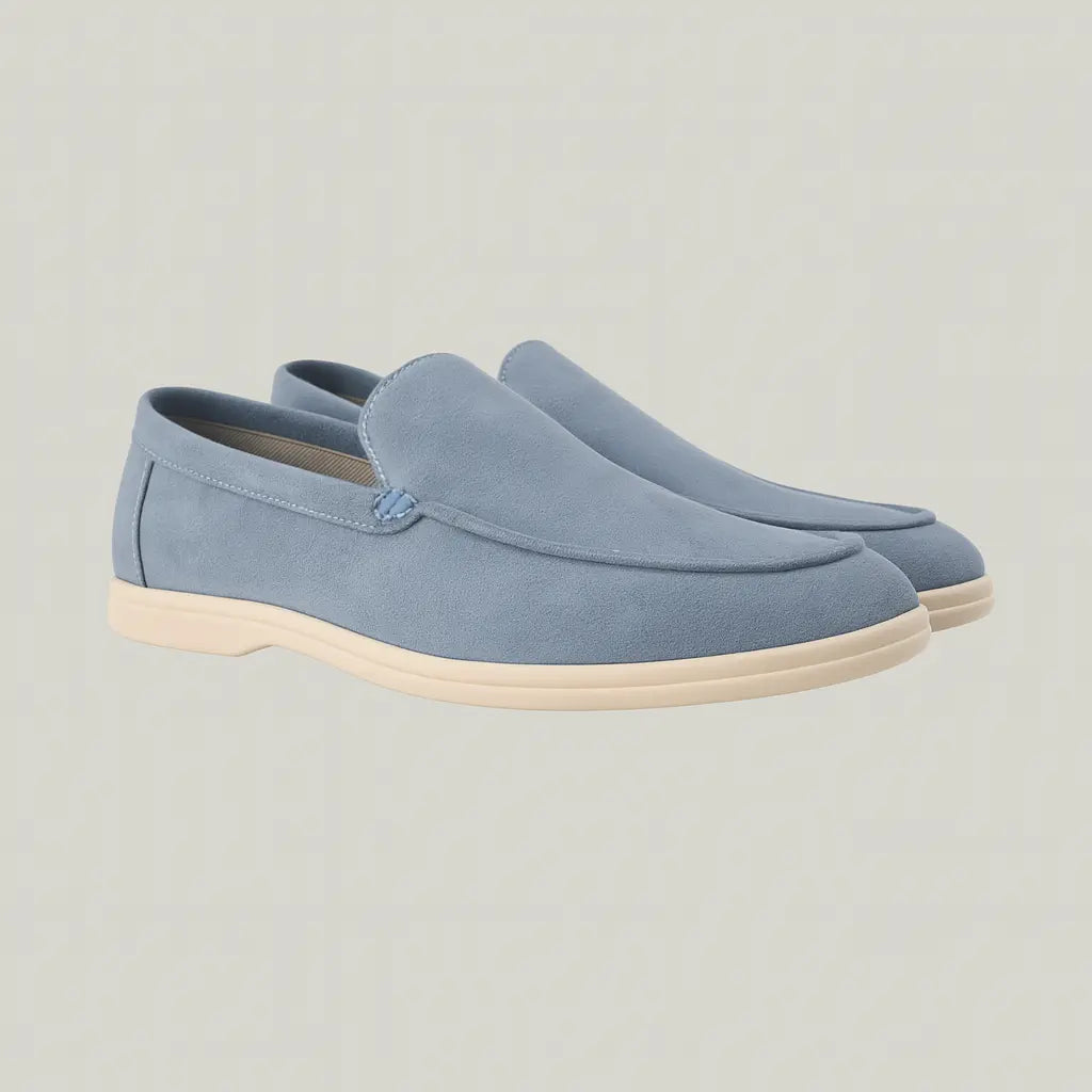 THE CAPRICE SUEDE LOAFERS Fernache