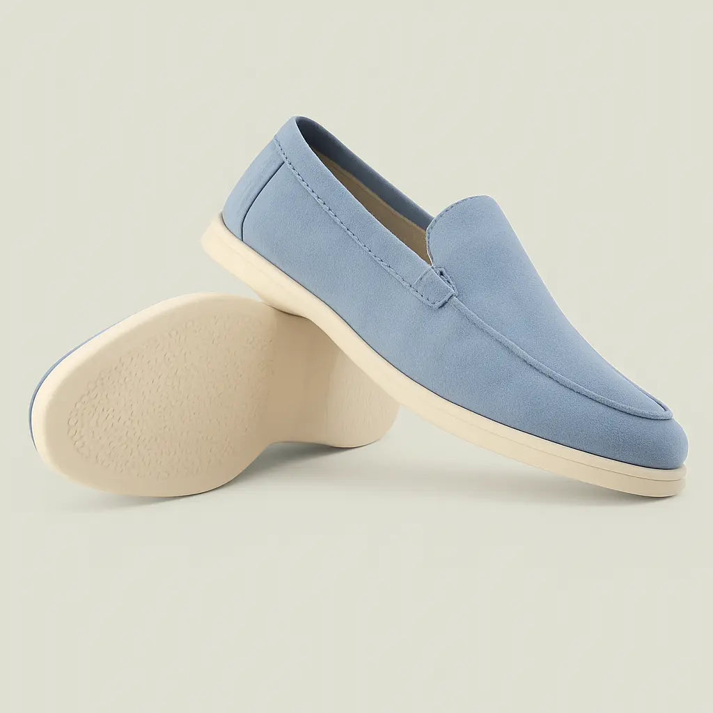 THE CAPRICE SUEDE LOAFERS Fernache