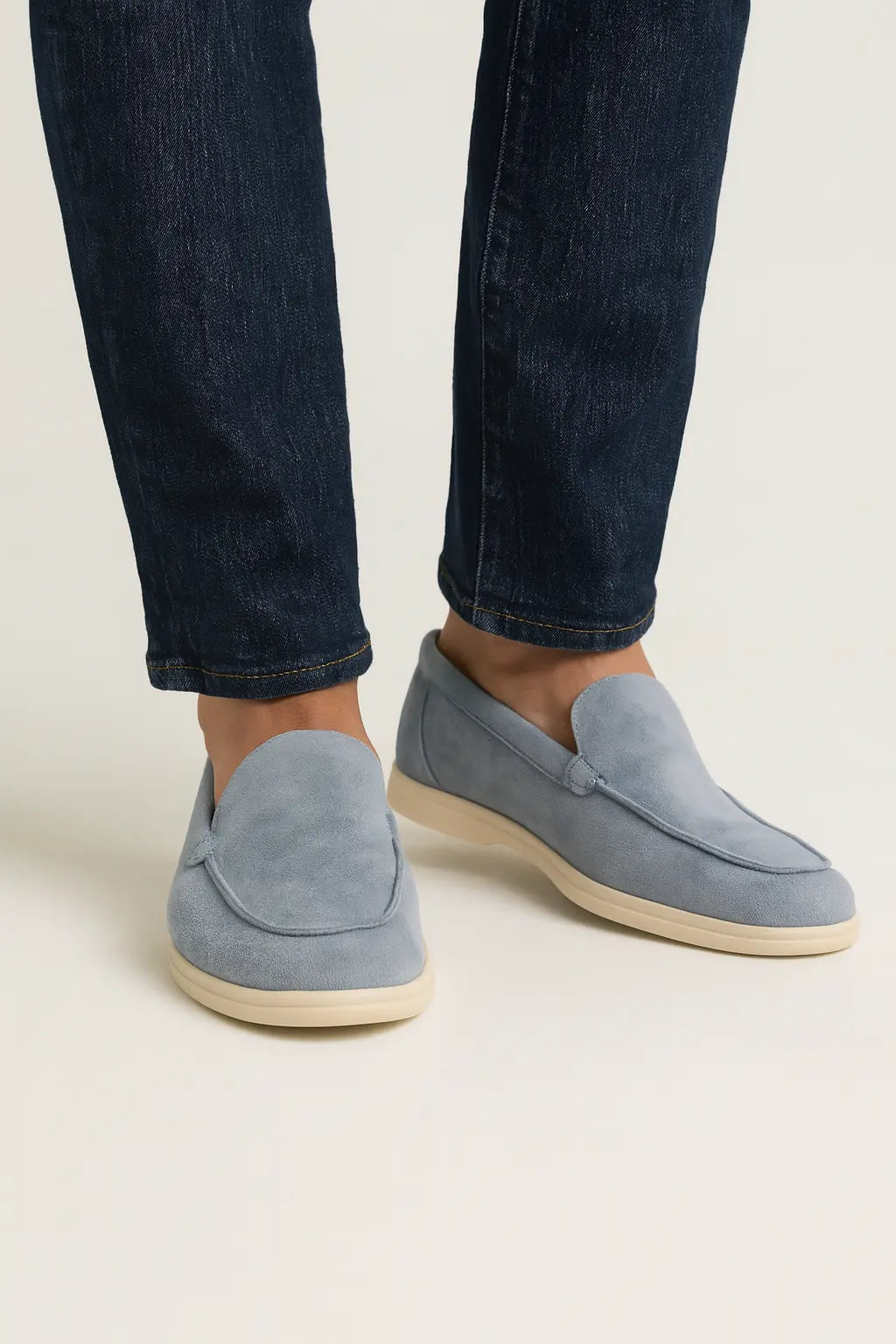 THE CAPRICE SUEDE LOAFERS Fernache