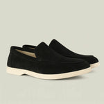 THE CAPRICE SUEDE LOAFERS Fernache