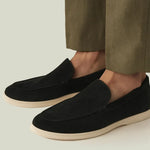 THE CAPRICE SUEDE LOAFERS Fernache