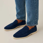 THE CAPRICE SUEDE LOAFERS Fernache
