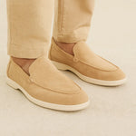 THE CAPRICE SUEDE LOAFERS Fernache