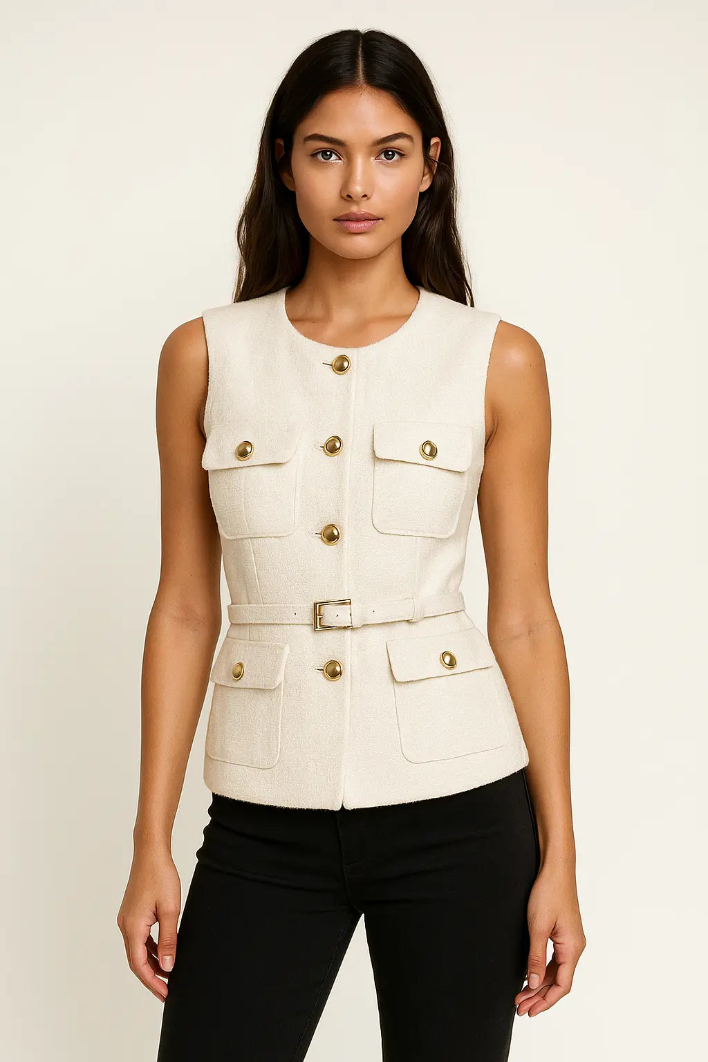 Arlena Belted Top FERNACHE