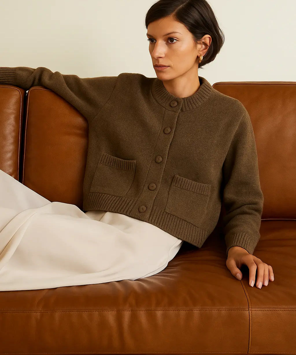 Umber Cardigan FERNACHE
