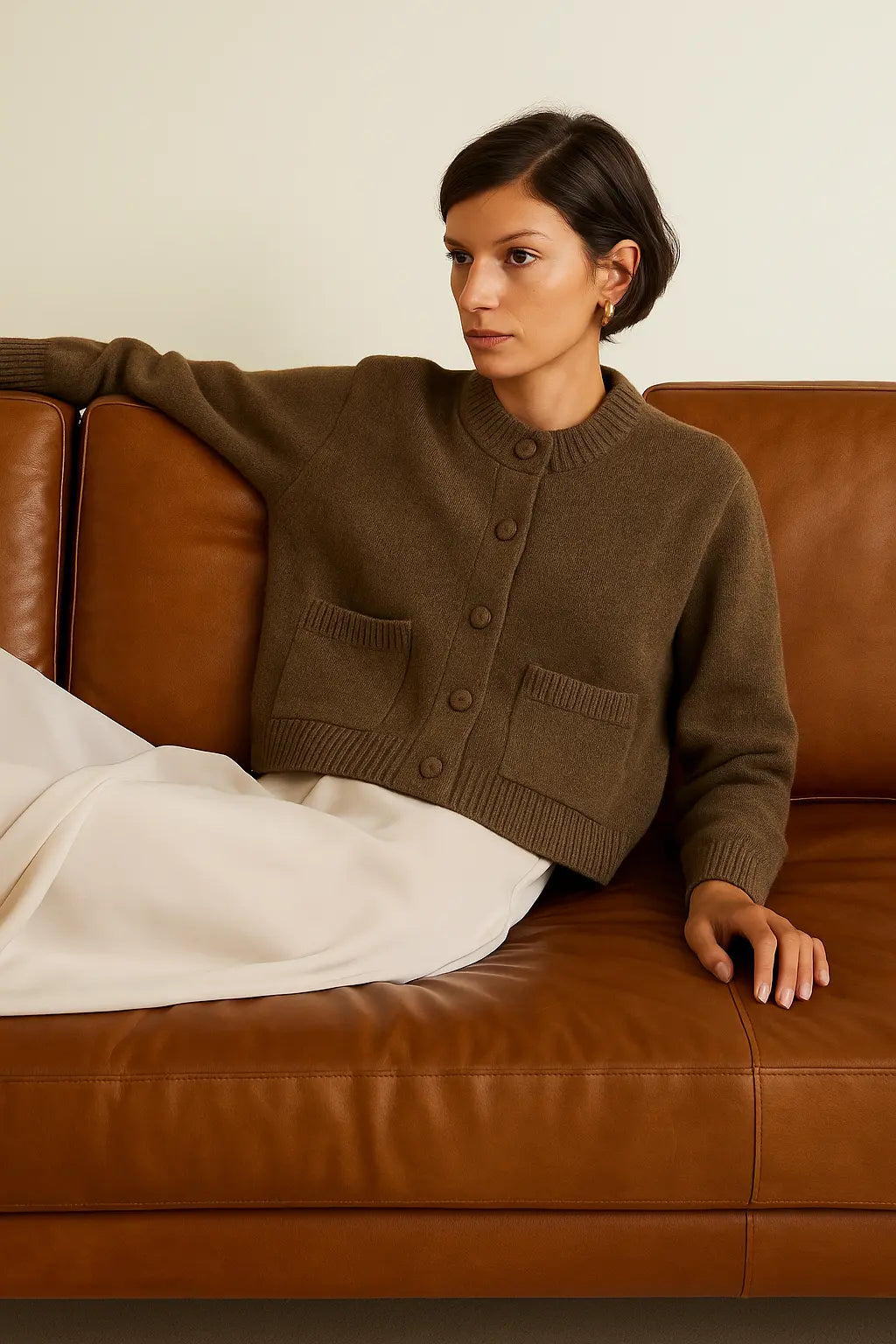 Umber Cardigan FERNACHE