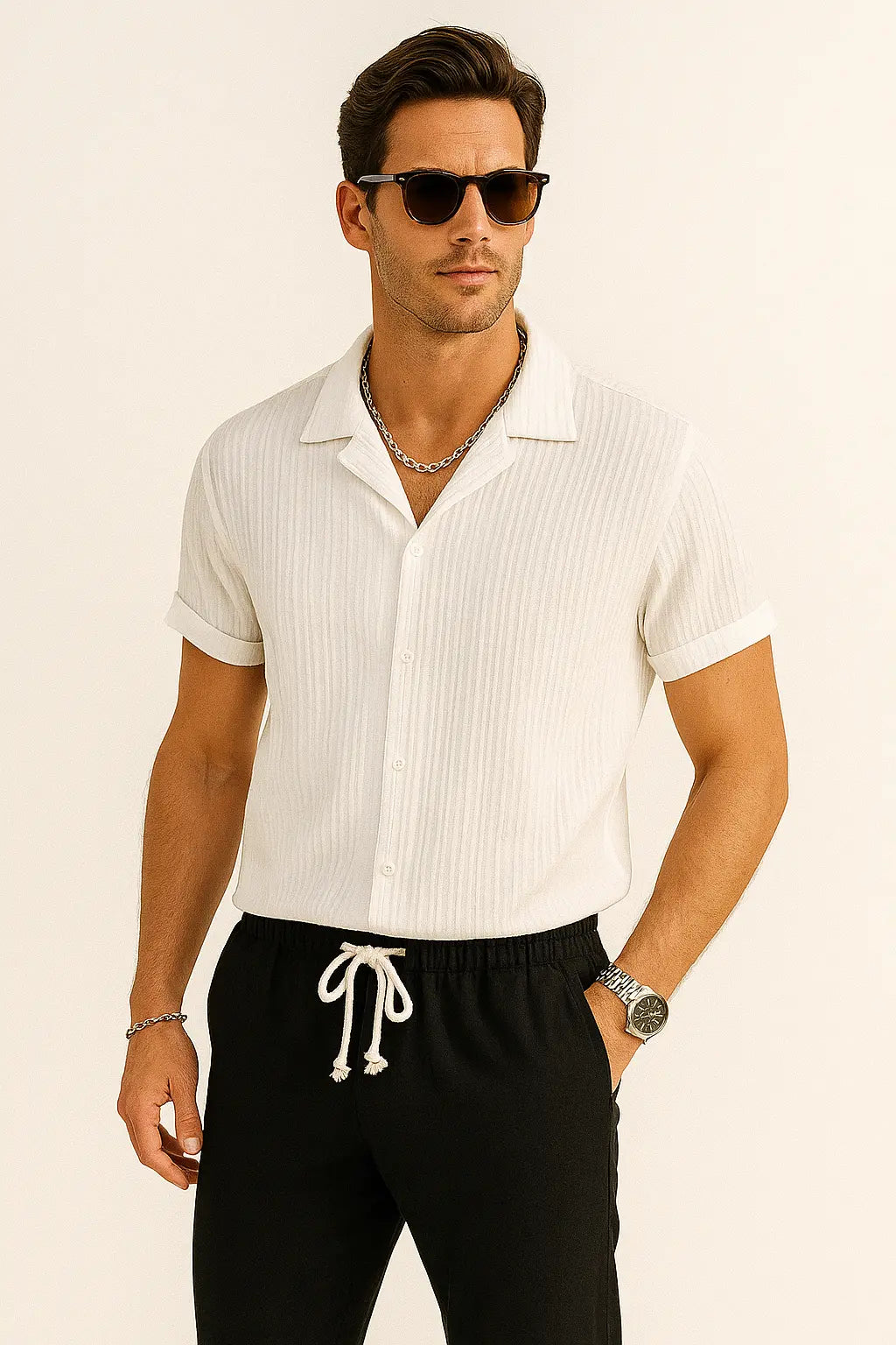 Palawan - Short-Sleeved Set Fernache