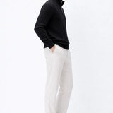 Cable Knit Half-Zip Sweater