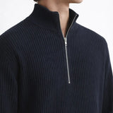 Cardigan Tröja med halv dragkedja