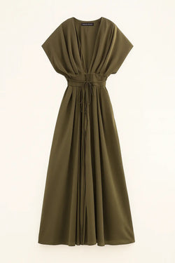 Olive Reverie Dress FERNACHE