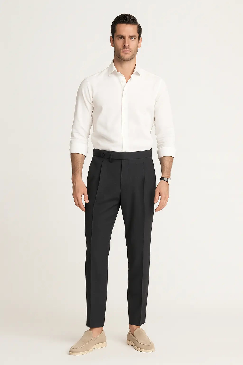 Couture Trousers - Old Money Fernache