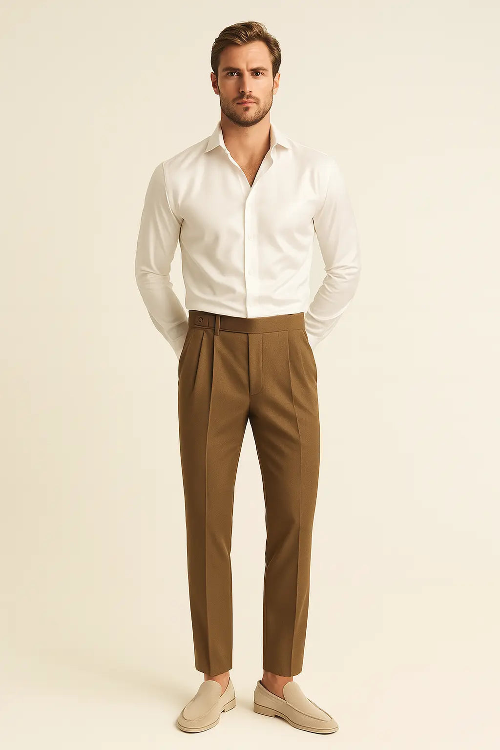 Couture Trousers - Old Money Fernache