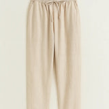 Linen Pantalon Pants Fernache
