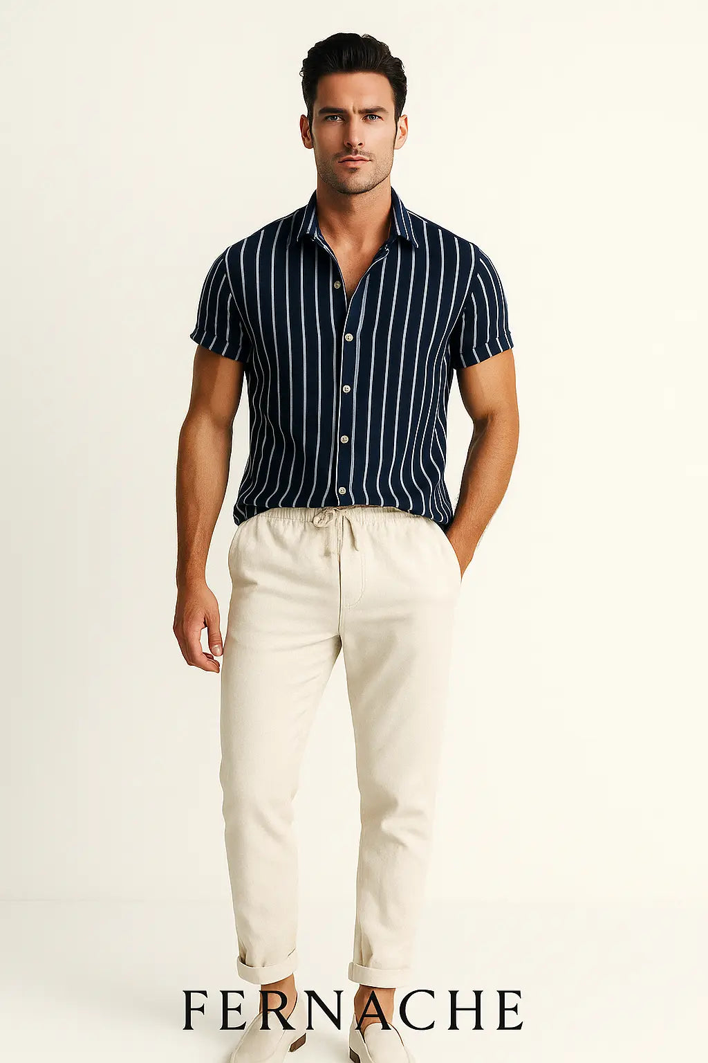 Huahine - Short Sleeved Set Fernache