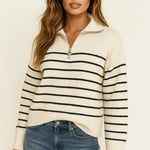Striped Knit Sweater FERNACHE