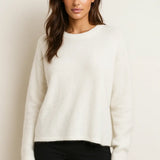 Cozy Fuzzy Knit Sweater FERNACHE