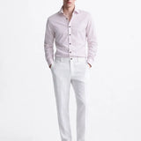 Old Money Stretch Button-up Shirt