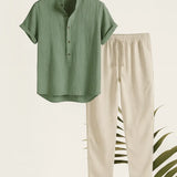 Dominica - Short-Sleeved Set FERNACHE
