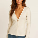 Ivory Cardigan FERNACHE