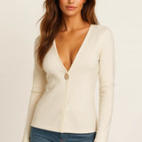 Ivory Cardigan FERNACHE