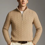 Cashmere Zip Pullover FERNACHE