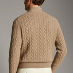 Cashmere Zip Pullover FERNACHE