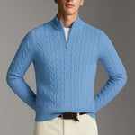 Cashmere Zip Pullover FERNACHE