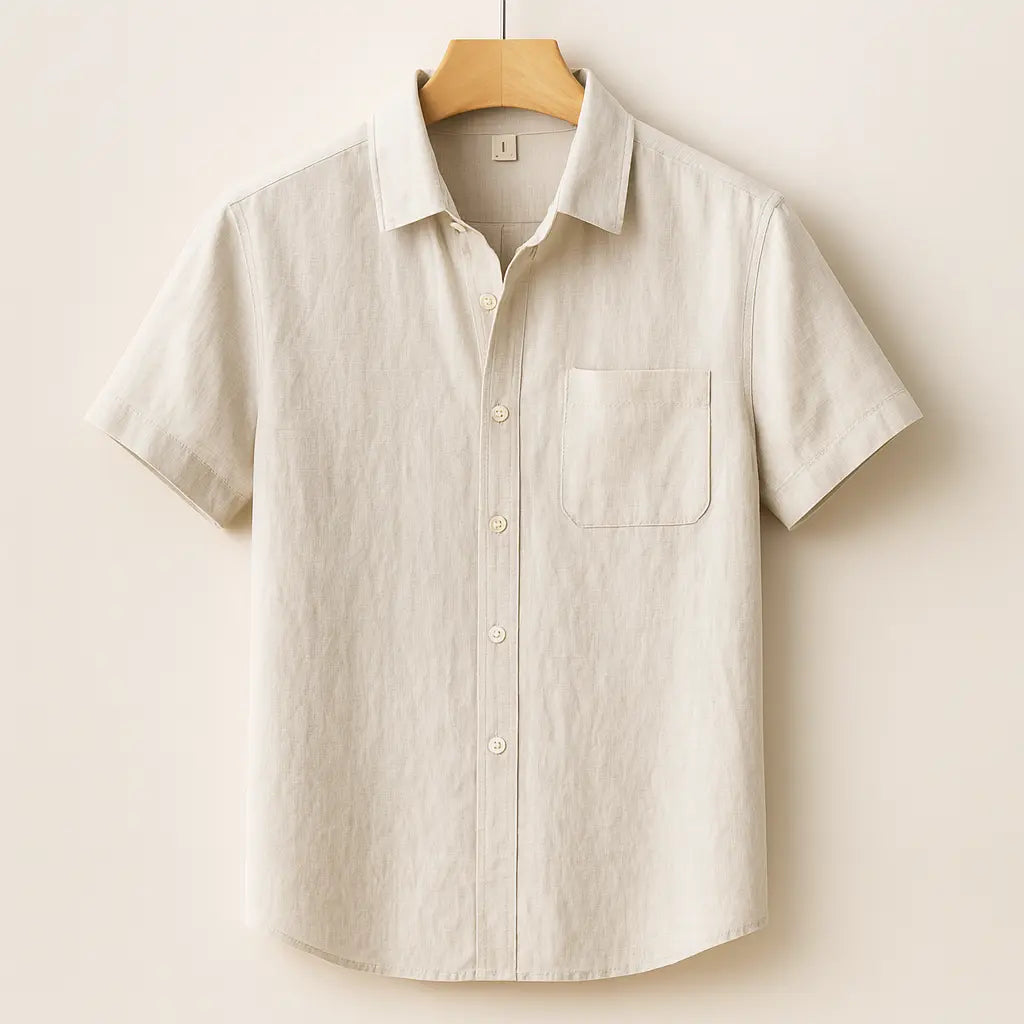 Cannes Linen Shirt Fernache