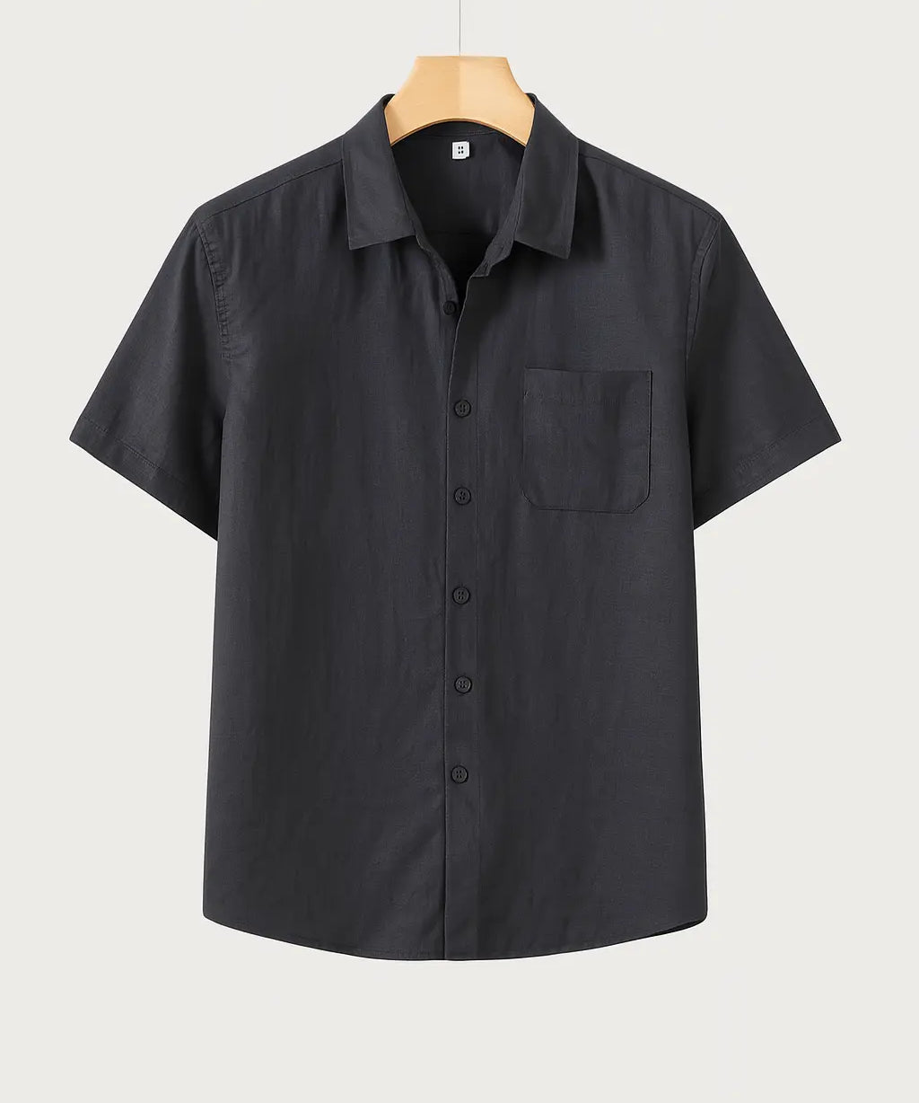 Cannes Linen Shirt Fernache