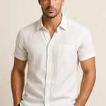 Cannes Linen Shirt Fernache