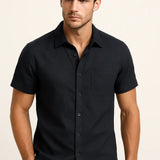 Cannes Linen Shirt Fernache