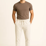 Linen Pantalon Pants Fernache
