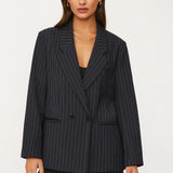 Ava Pinstripe Blazer FERNACHE