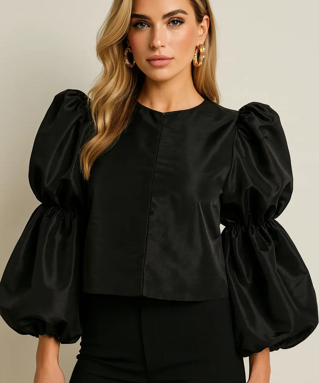 Balloon sleeve blouse FERNACHE