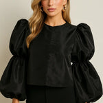 Balloon sleeve blouse FERNACHE