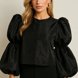 Balloon sleeve blouse FERNACHE