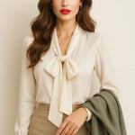 Bow blouse FERNACHE