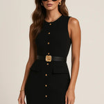Noir Silhouette Dress FERNACHE