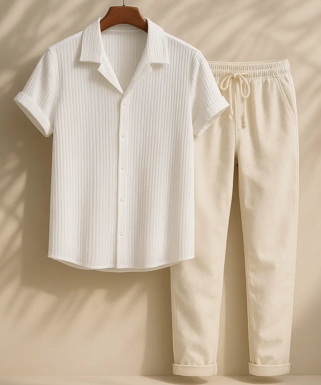 Palawan - Short-Sleeved Set Fernache