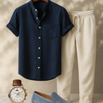 Old Money Outfit - Dark Blue Fernache