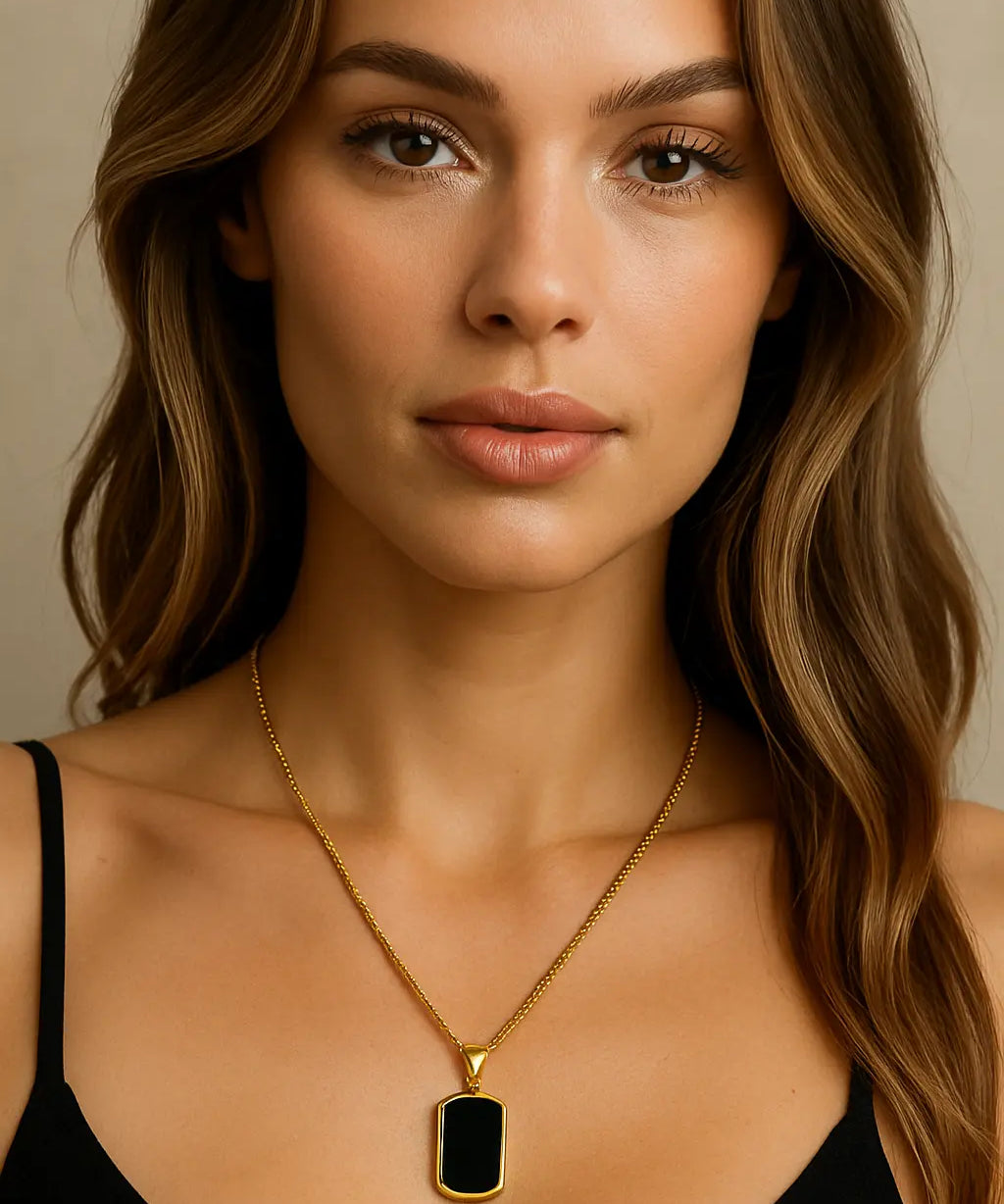 Square Necklace FERNACHE