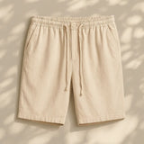 Fez Linen Shorts Fernache