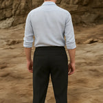 ITALO ELEGANT TROUSERS Fernache