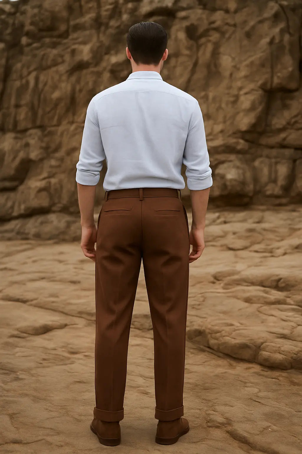 ITALO ELEGANT TROUSERS Fernache