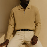 Loose Half Zip Sweater FERNACHE