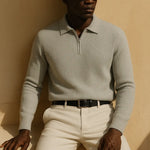 Loose Half Zip Sweater FERNACHE